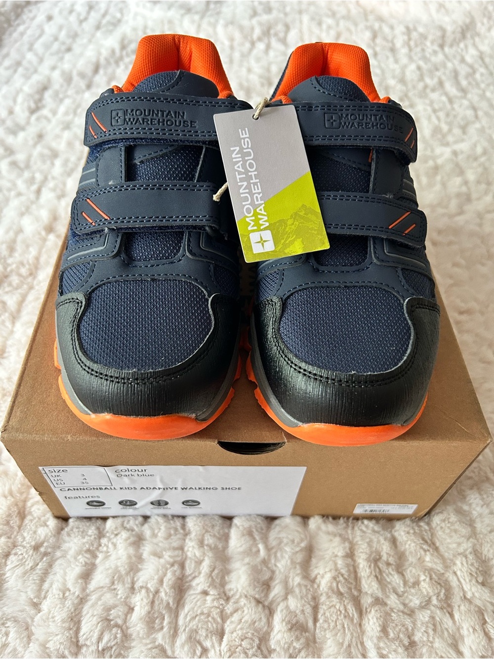 Mountain Warehouse cannonball kids adaptive walking shoe